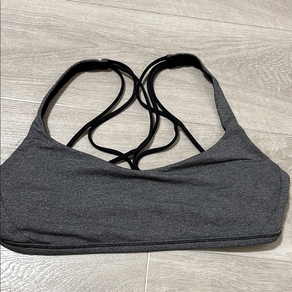 Lululemon Gray sports bra